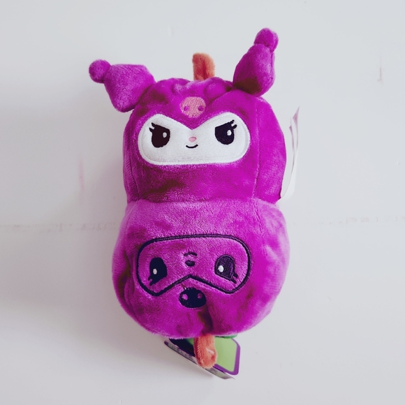 TeeTurtle Hello Kitty And Friends Reversible Kuromi Plum - Picture 6 of 9